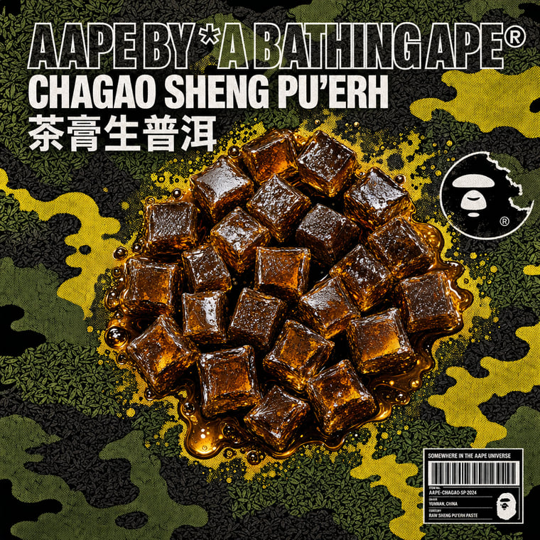 The design — Raw Pu-erh Paste
