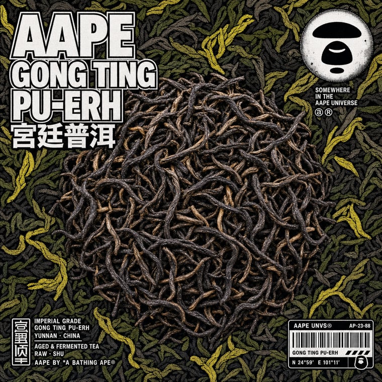 The design — Gong Ting Pu-erh