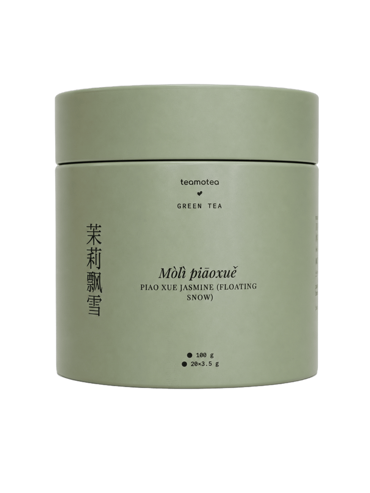 The tea itself — Mòlì Piāo Xuě